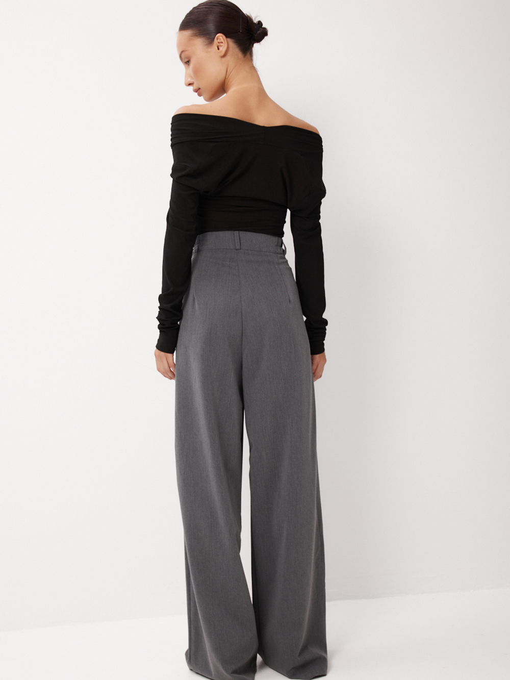 Брюки палаццо классические