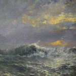 Картина «Морской пейзаж» автор Леонид Цейтлин (1885-1962)