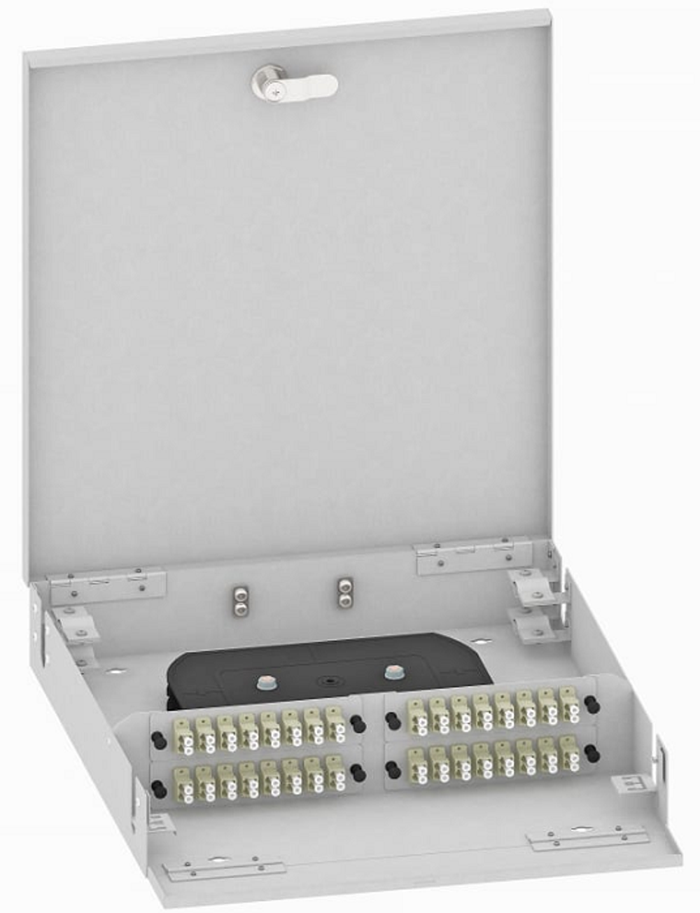Кросс оптический настенный  TopLAN КРН-Top-64LC/U-OM2-GY