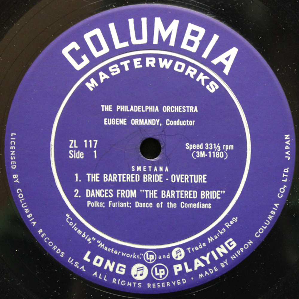Eugene Ormandy / Bedrich Smetana - The Bartered Bride, Johannes Brahms - Hungarian Dances (10" Vinyl EP)