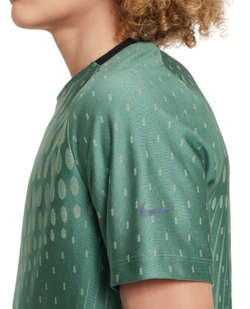 Футболка для мальчика теннисная Nike Kids Dri-Fit Adventage Multi Tech Top - зеленый