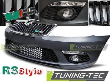 Передний бампер RS STYLE для Skoda Octavia II FL