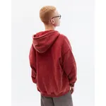 Худи БИЧ вареный Zip Борщ ретро-красный