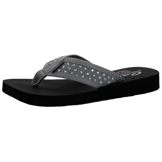 Skechers Meditation Rhinestone 'Black Grey'