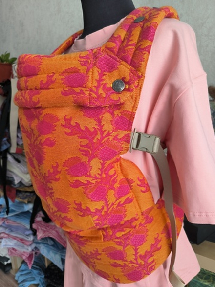 Mokosh wrap Чертополохи Цветущий луг. Эрго-рюкзак