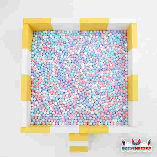 Сухой бассейн квадратный «Остров Веселья», 3,5×3,5×0,6 м