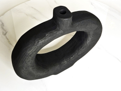 Ваза Round wooden vase