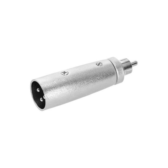 Adam Hall K4ARM2XM3 - адаптер RCA (M) - XLR (M), металлический
