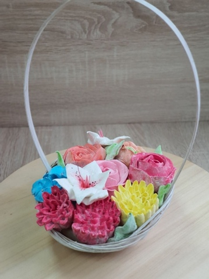 Цветочная композиция в корзине арт2020