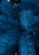 Искусственная синяя елка «Морозная» (пвх) 240 см / 2.4 м