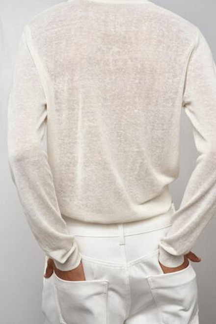 ZARA СВИТЕР НА ПУГОВИЦАХ, ЭКРЮ