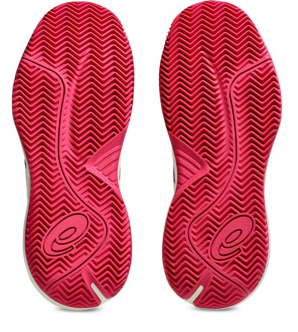 Женские Кроссовки теннисные Asics Gel-Challenger 15 Clay - кремовый/ярко-розовый