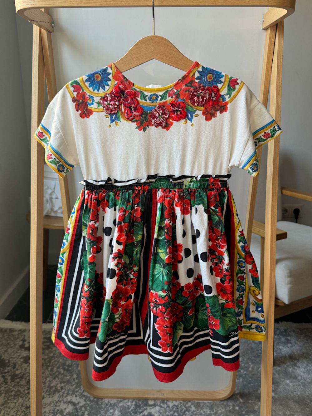Хлопковое платье Dolce & Gabbana, 104