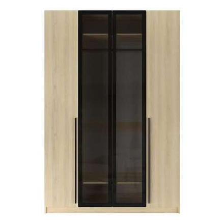 Шкаф 4С "ЭЛЬТОН" со стеклянными/зеркальными фасадами в алюминиевом профиле