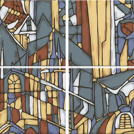 Панно Витраж OP/A203/4x/17000