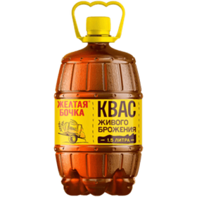 Квас ЖЕЛТАЯ БОЧКА 1,5/6 ПЭТ