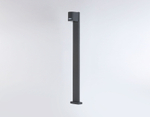 Светильник уличный ландшафтный ST3752 GR серый IP54 GU10 max 35W 136*105*800