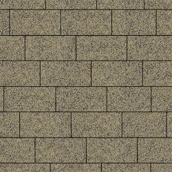 Тротуарная плитка ПРЯМОУГОЛЬНИК 300х150 мм - Гранит+ Желтый с черным