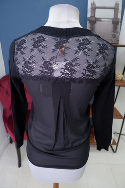 Джемпер Cristina Gavioli черный 44 размер, новый