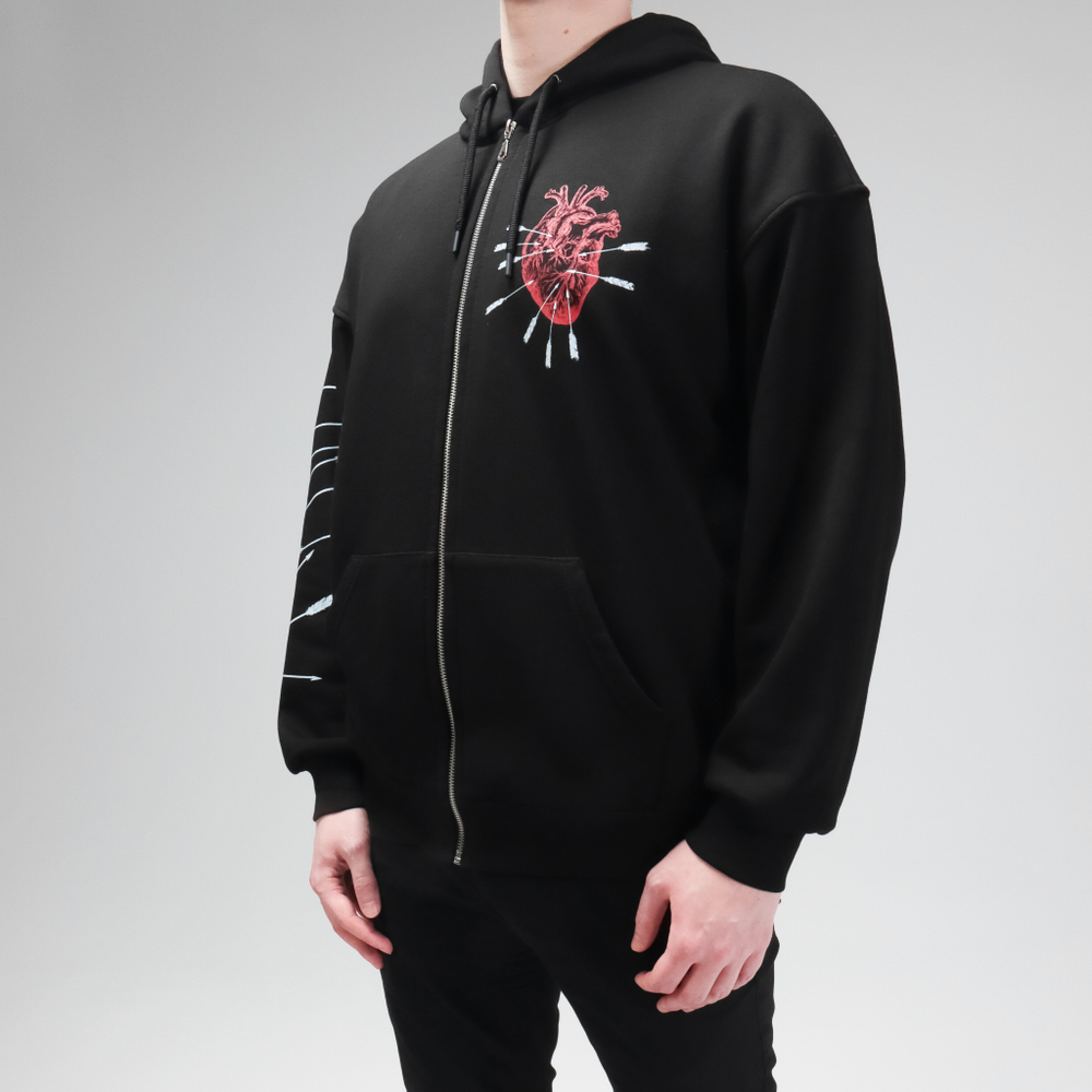 Зиппер “СЕРДЦЕ” OVERSIZE