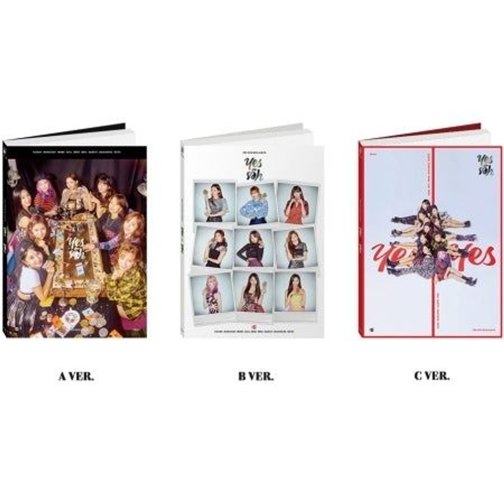 Альбом TWICE - YES OR YES 6th Mini Album 3 Version SET