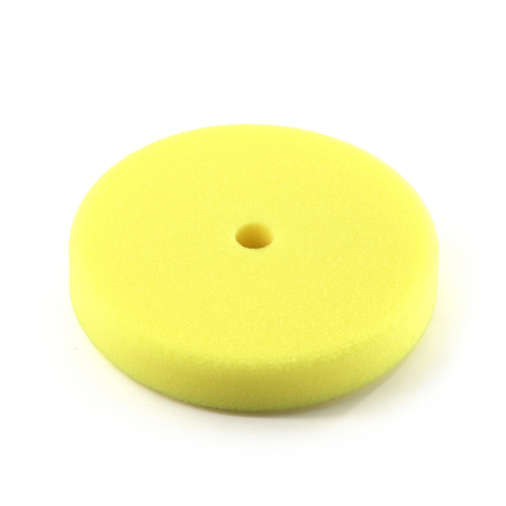 Shine Systems RO Foam Pad Yellow - полировальный круг полутвердый желтый, 130 мм