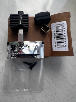 Хотэнд с соплом 0,6 мм из закаленной стали для 3Д принтера Bambu Lab X1 Series & P1 Series (FAH005-N-1)