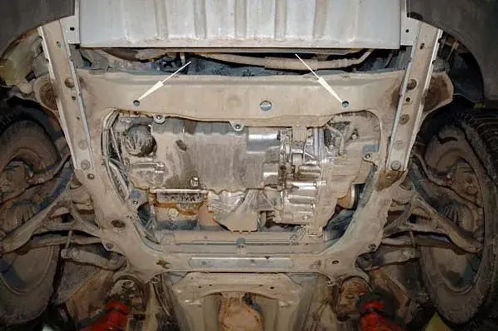 Защита картера и КПП Sheriff для Volvo XC90 I (C) 2002-2015 арт.25.0798
