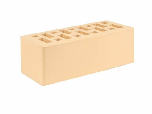 Старооскольский кирпич лицевой Солома, Гладкий, 1,4NF