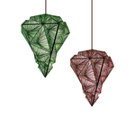 Chandelier design lamp Crystalline by Aqua Creations Studio