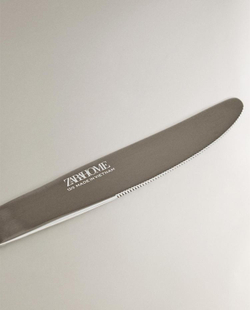 ZARA HOME СТАЛЬНОЙ НОЖ, СТАЛЬНОЙ СЕРЫЙ