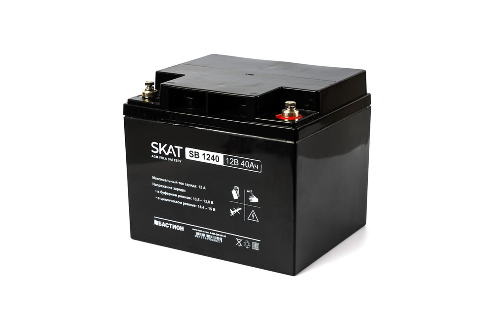 Аккумулятор свинцово-кислотный SKAT SB 1240
