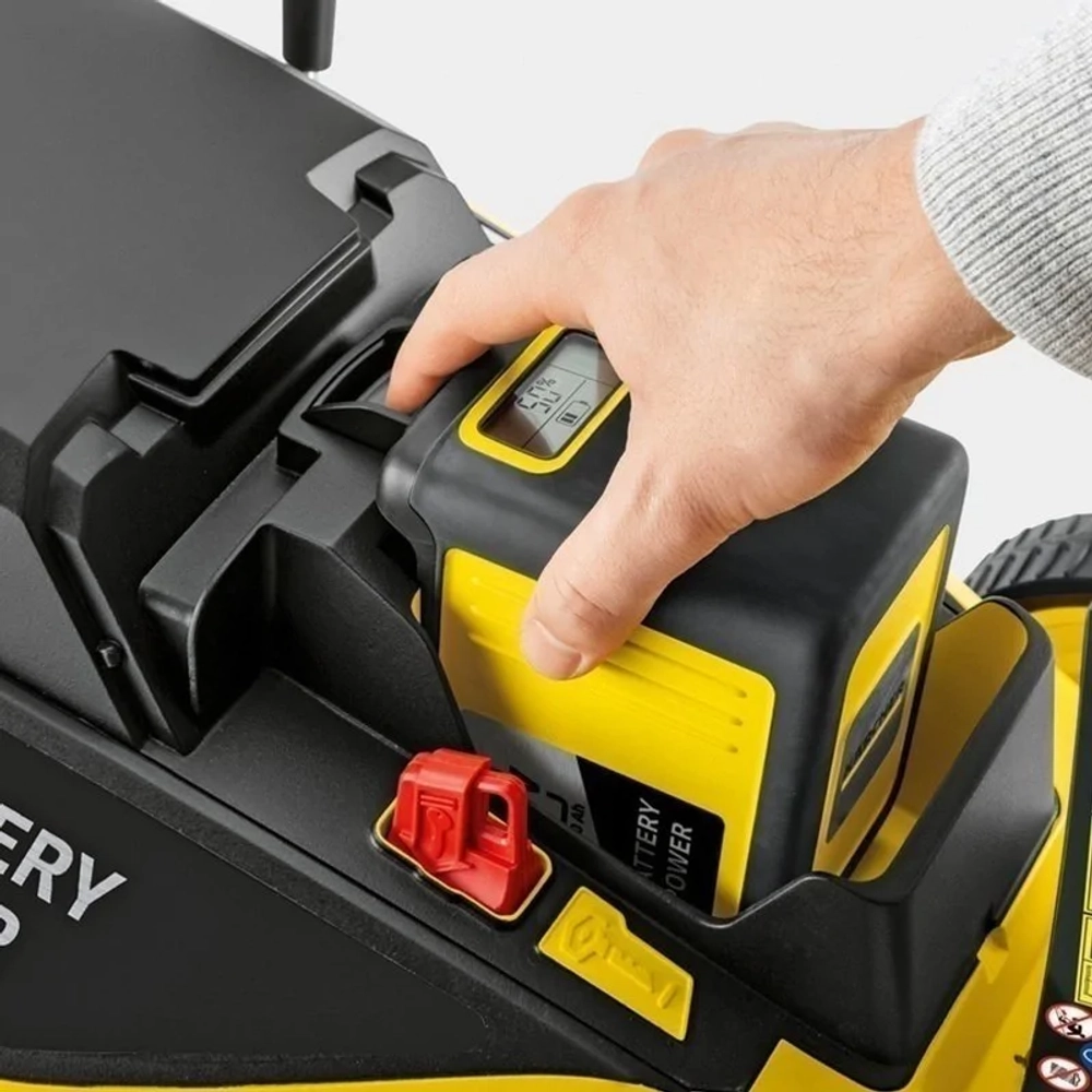 Аккумуляторная газонокосилка Karcher LMO 36-46 Battery 36В (без АКБ и ЗУ) нож 46 см, 1.444-472.0