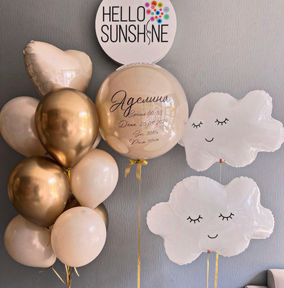 Набор шаров на выписку №1