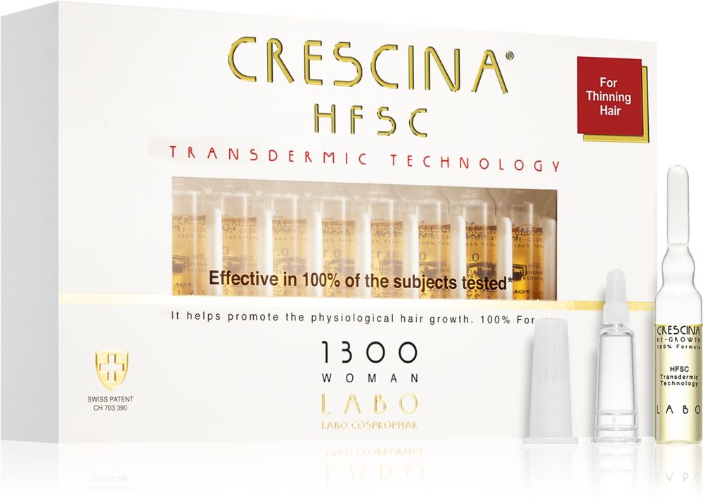 Crescina уход за волосами для женщин Transdermic 1300 Re-Growth