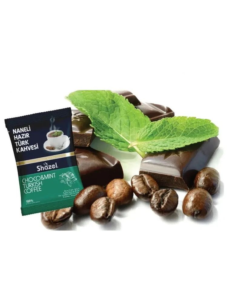 Кофейный напиток Shazel Шоколад и мята 100 г x 4 шт