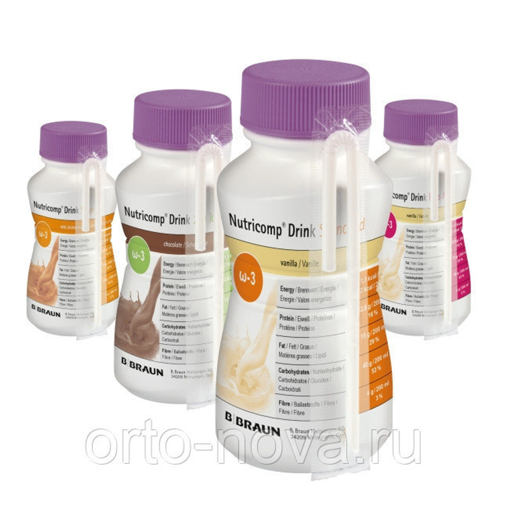 Нутрикомп Дринк Плюс 200 мл, в пластиковой бутылке