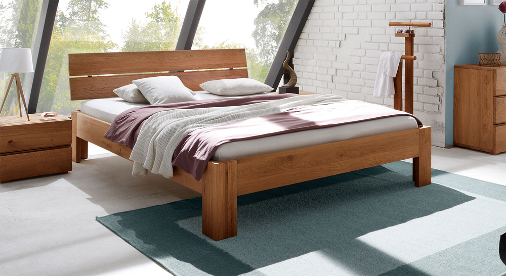 Кровать лофт из массива дуба Bayamo