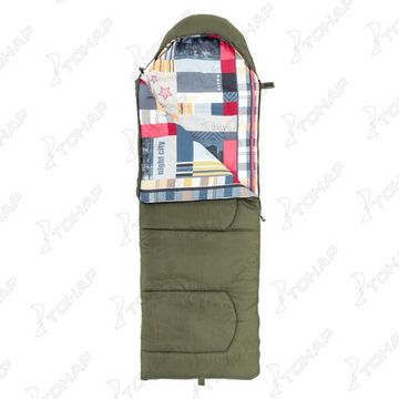 Спальный мешок TRAVEL 300 (210х70) Hollowfiber зелёный (N-SB-H300-210x70) NISUS