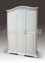 Шкаф Оливия 3х створчатый с гнутым багетом