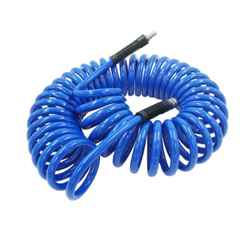OPT-7912 Шланг пневматический спиральный с БРС, 12 м, 10*14 мм