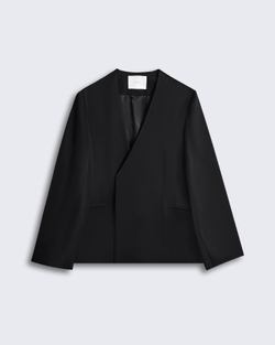 Жакет из шелка и вискозы Берберри черный