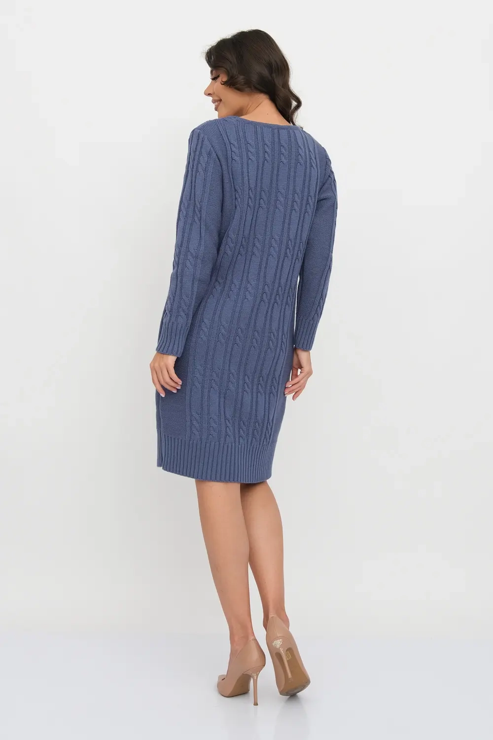 Платье С 1931/индиго