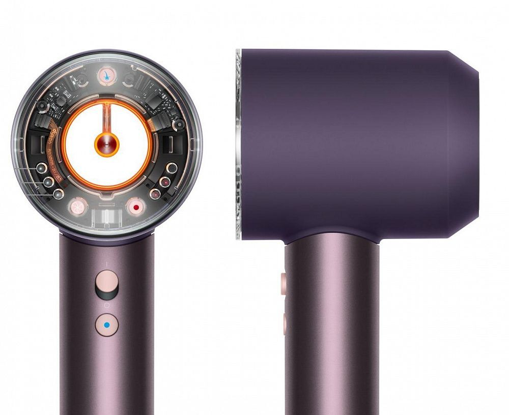 Фен Dyson Supersonic HD16 Nural Jasper Plum с кейсом для хранения