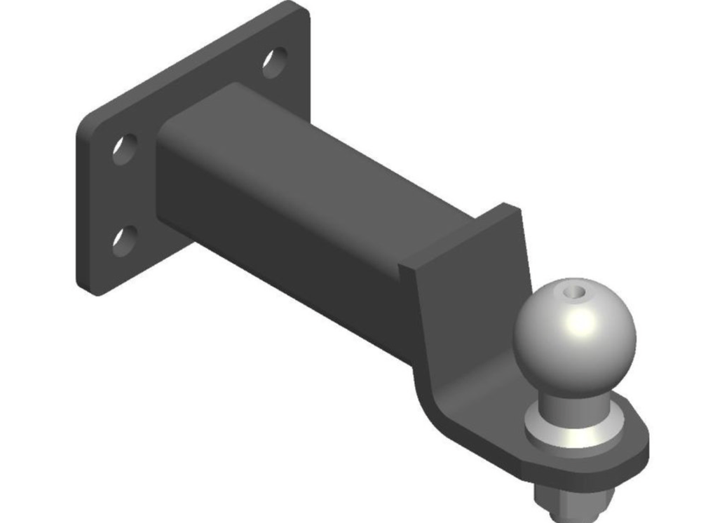 Фаркоп Avtos для TOYOTA Land Cruiser (J100) 1998-2002. AVTS.TY-04