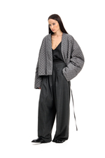 Куртка двусторонняя TULUP graphite/black