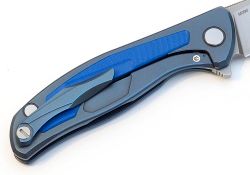 Нож Широгоров Флиппер 95 M390 накладка G10 подшипникифотография - 5