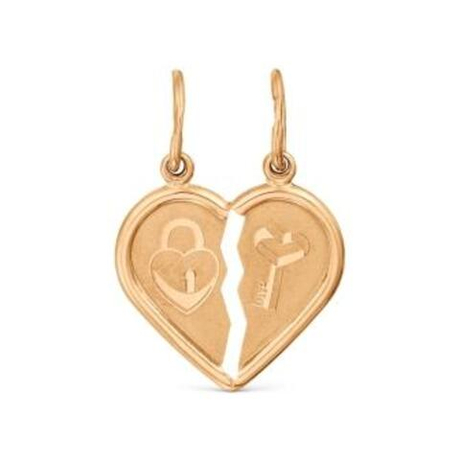 Подвеска Парная из золота