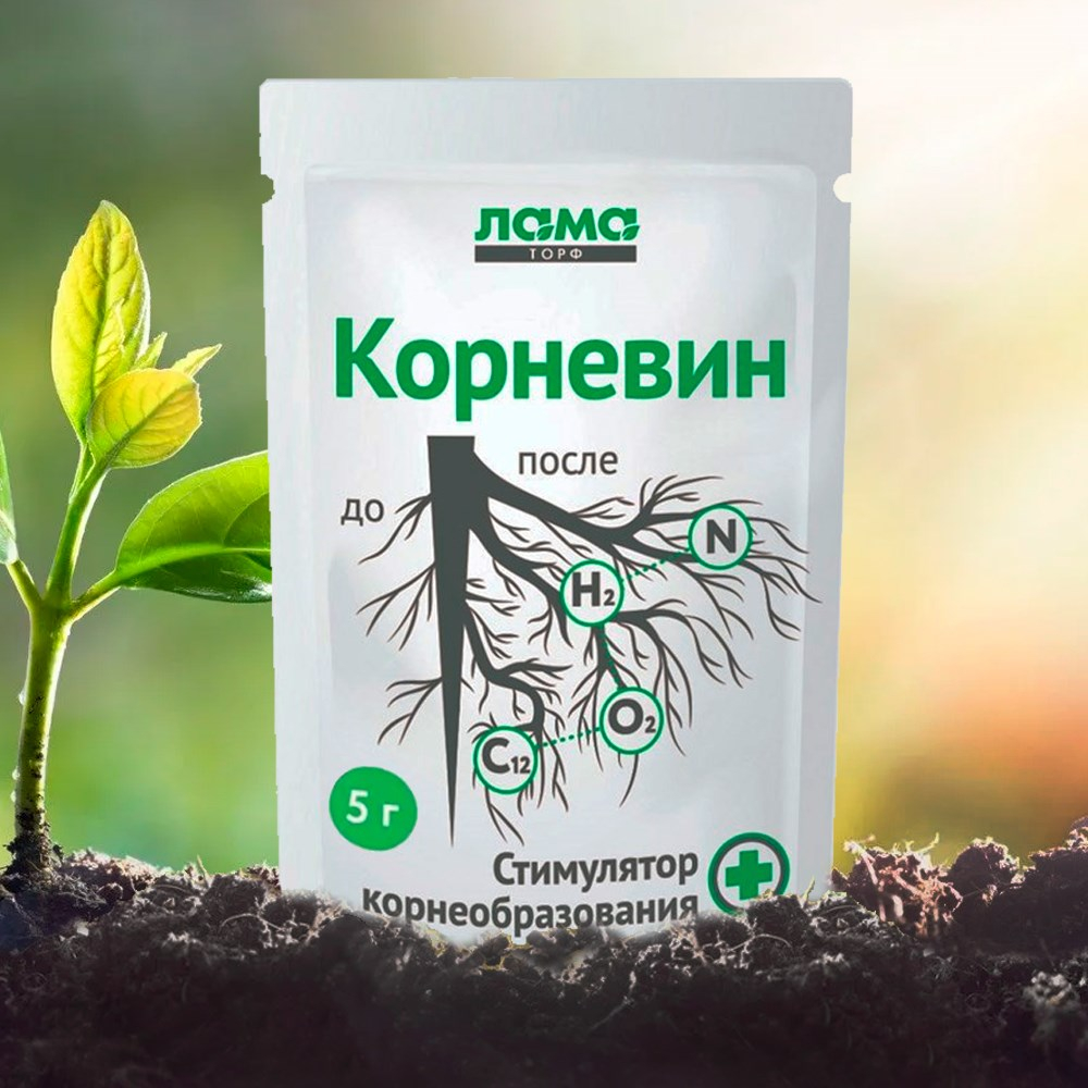Стимулятор корнеобразования Корневин, 5 гр