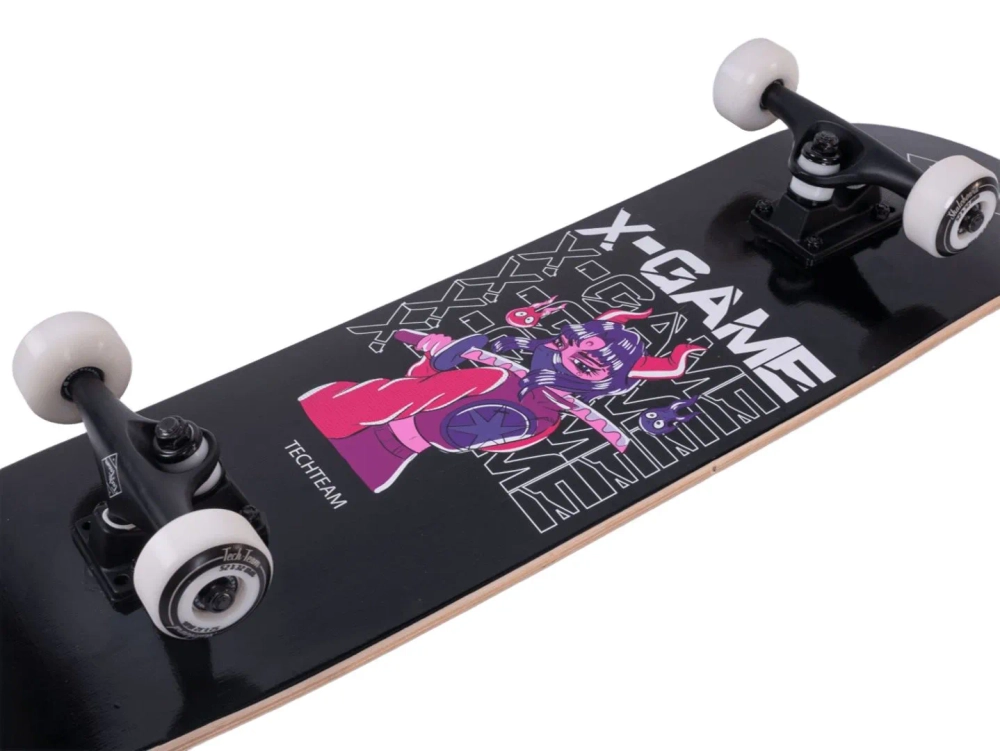Скейтборд TechTeam X-Game 31x8" в ассорт.